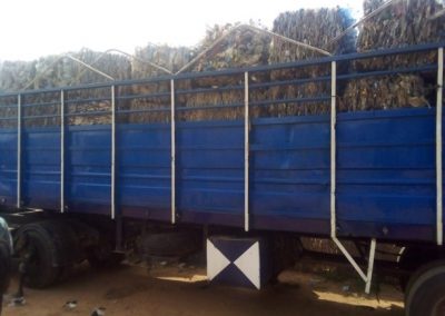 COMPRESSED BALE OF PET READY FOR SHIPMENT